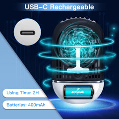 mlogiroa lash fan with t-shaped bracket for stable drying time