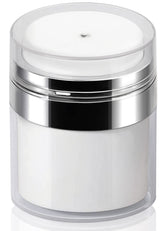 Mluchee airless pump jar dispensing 0.5 oz lotion cleanly for travel