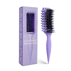 MMBVsz Candybrush shows ergonomic handle for easy detangling and curl shaping.