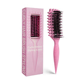 MMBVSZ Candybrush curls-defining brush in pink for effortless detangling and shaping.
