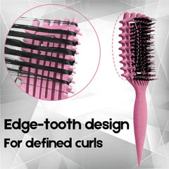 MMBVSZ Candybrush detangles thick hair with less tug and snag.