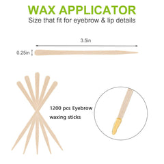 MMonDod small wax applicator sticks for clean, controlled removal at home or in salons.