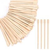 MMonDod wooden eyebrow wax stick with handle for precise application.