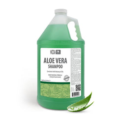 MODA Moisturizing Shampoo bottle pour shows easy application and hydration for all hair types.