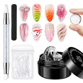 Modelones 3D Sculpting Gel Kit contents for easy nail art and extensions.