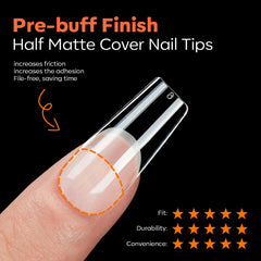 Modelones breathable and lightweight nail tips for comfortable wear