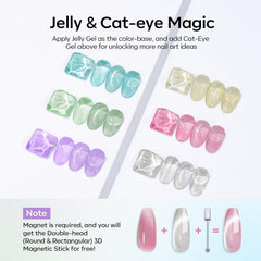 Modelones Brillo duradero en gel para uñas lisas y brillantes