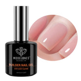 Modelones Builder Nail Gel base: base protectora para uñas fuertes y lisas.