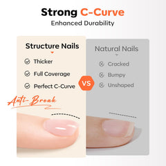 Modelones Builder Nail Gel con brocha liner de 9 mm para precisión total