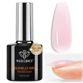 Modelones: capa superior gel para uñas 15ml con brillo duradero.
