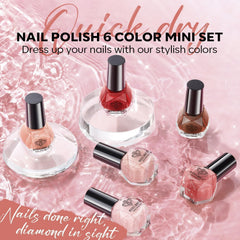 Acabado translúcido de esmalte jelly para uñas limpias y modernas