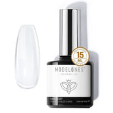 Modelones Gel Base Coat bottle with a clear base for strong adhesion.