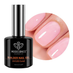 Modelones gel builder 8en1 base para uñas con acabado suave