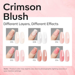 Modelones gel builder nude rosa tono suave para look elegante y natural.