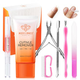 Modelones Kit Removedor de Cutículas, caja del set para iniciar la rutina de uñas.