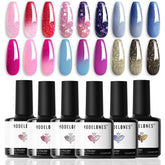Modelones Mood Gel color changing bottles for at home manicure