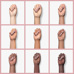 Modelones nail art-friendly gel polish image for French tip overlays