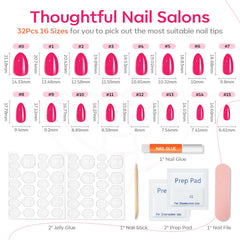 Modelones nail glue and jelly adhesive tabs for easy at-home application