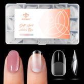 Modelones 360-piece packaging of extra short oval nail tips for easy selection