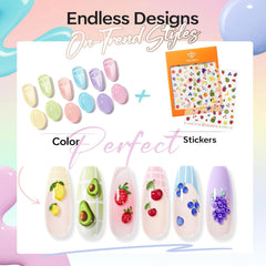 Modelones Pastel Gel azul pastel con acabado suave y duradero
