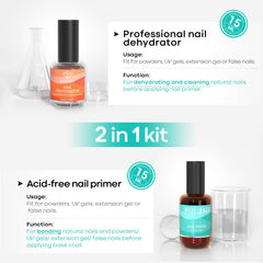 Modelones primer de adhesión para uñas: mayor agarre para gel y esmalte.