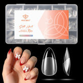 Modelones Short Almond Nail Tips package shows 360-piece set for easy selection.