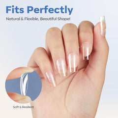 Modelones tallas 0 a 11, 18 uñas por talla para selección fácil.