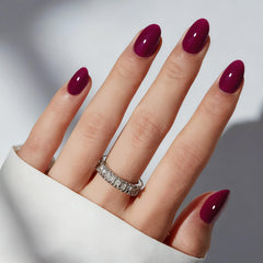 Modelones uñas postizas ovaladas, paquete de 32 piezas para manicura rápida.