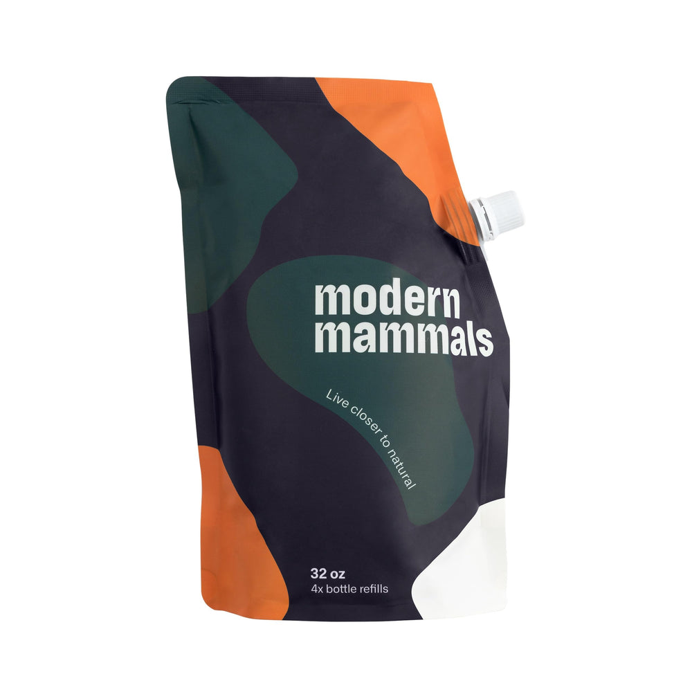 Modern Mammals Magic Mud bottle front, sulfate-free cleanse for natural volume