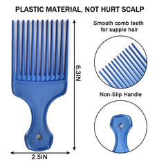 MODSIGHT black Afro pick for classic styling and smooth sectioning.