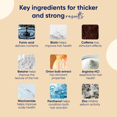 Moerie formula includes minerals, proteins, and vitamins to support hair vitality.