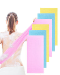 MoHern toallita exfoliante azul de nylon, suave y eficaz para exfoliar