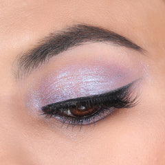 Moira Chroma Light Shadow Lilac Love micro glitter delivers high sparkle with minimal fallout.