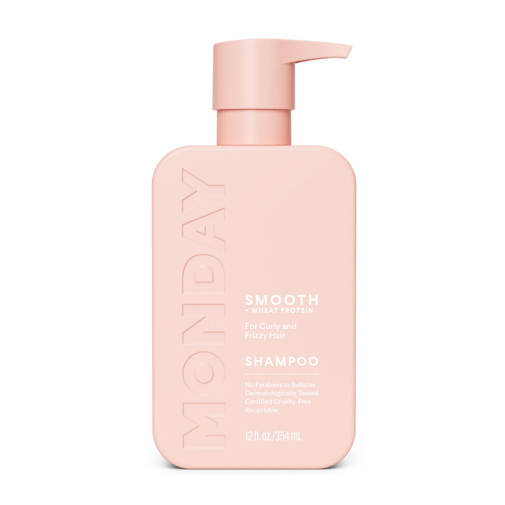 Envase de MONDAY HAIRCARE Champú Suave de 354 ml para cabello encrespado