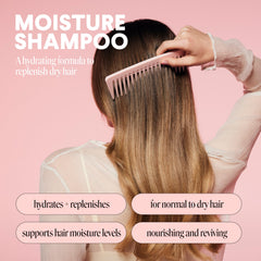 MONDAY Haircare MOISTURE, textura cremosa que facilita la aplicación.