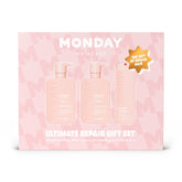 MONDAY Haircare Repair shampoo en botella, limpieza suave y nutrición para el cabello.