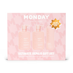 MONDAY Haircare Repair shampoo en botella, limpieza suave y nutrición para el cabello.