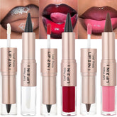 MooGlamor dual-ended lip liner and gloss for precise definition and shine.
