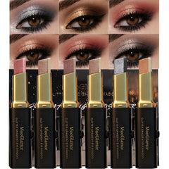 MooGlamor Glitter Stick: gradiente de dos tonos para un look suave y rapido.