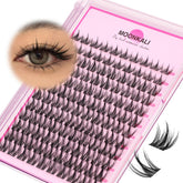 MOONKALI lash clusters 10-16mm CC curl, lightweight for all-day comfort.