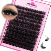 MOONKALI lash clusters 8D multi-layer add natural volume.