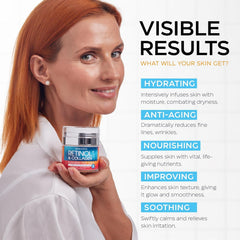 MoonRin Cosmetics Unscented Retinol Cream packaging designed for sensitive skin.