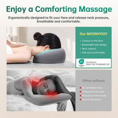 MOONYOOY face-down pillow after eye surgery supports face-down positioning.