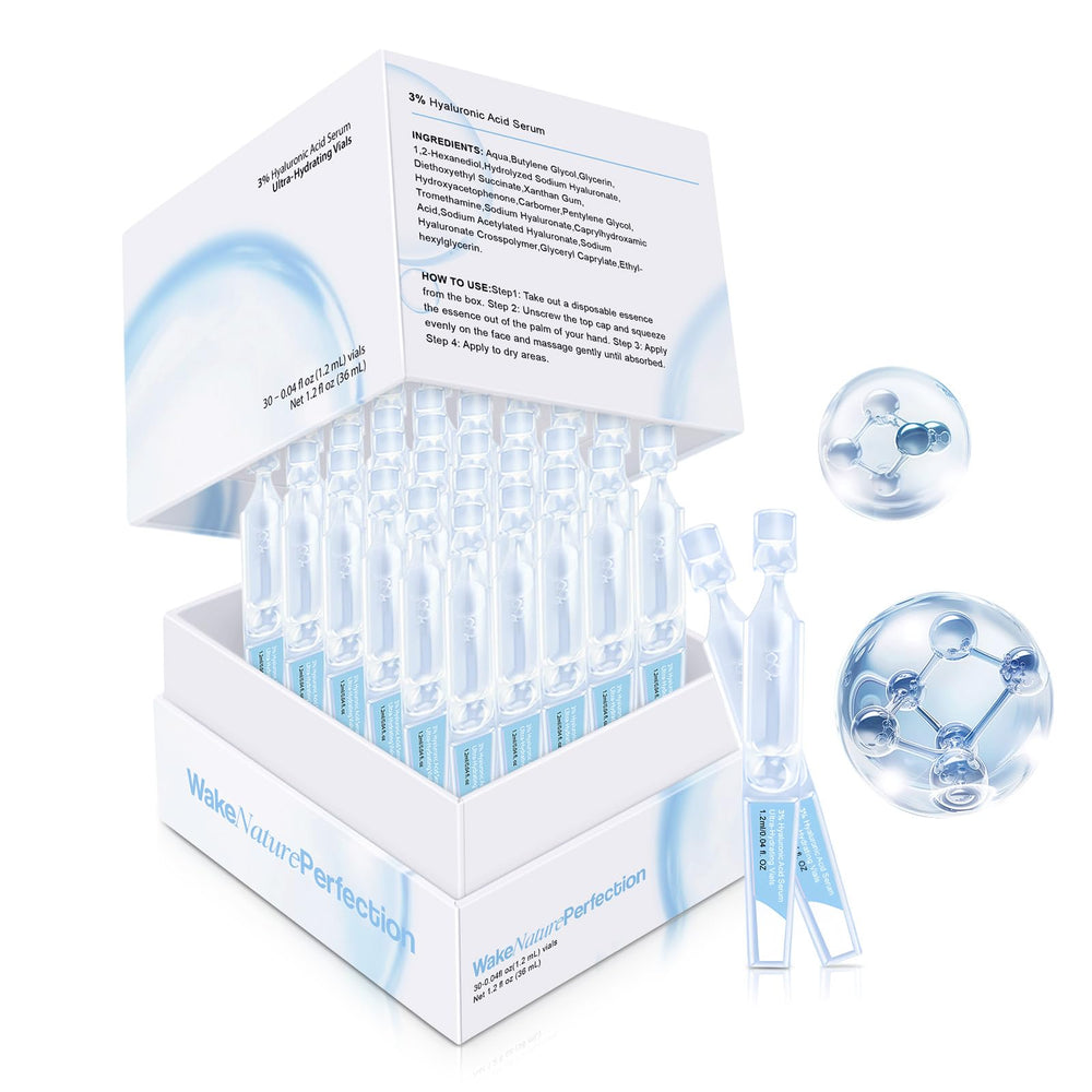 Mopayzer serum 3% hialurónico en ampollas: hidratación profunda para la piel