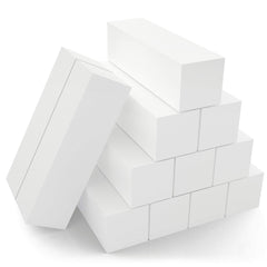 Morary nail buffer blocks with four-sided 120 grit for smooth nail finishes.