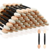 MORGLES double sided eyeshadow applicators front view for quick, mess free color application