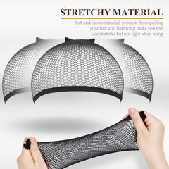 MORGLES six-pack wig caps ideal for replacements and daily styling.