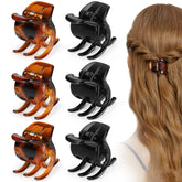 Morhom clips-pelo 6 piezas ofrecen agarre firme para cabello grueso.