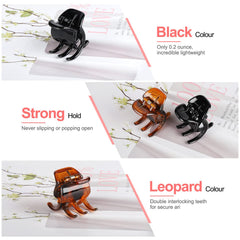 Morhom clips-pelo acrilico-metalico-resistente, ideales para uso diario con estilo.