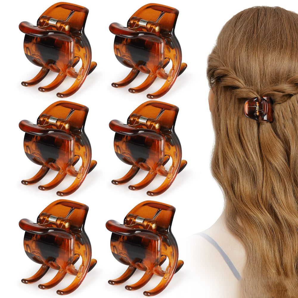 Morhom garras para cabello: juego de seis piezas con agarre firme